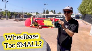 TEST amp REVIEW SMALL WHEELBASE SKATEBOARD SETUP [upl. by Eggett]