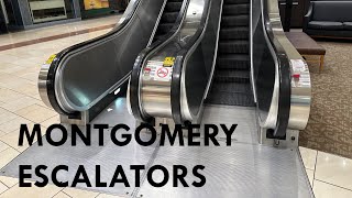 Montgomery Escalators  The Shoppes at Buckland Hills Manchester CT [upl. by Eleumas]