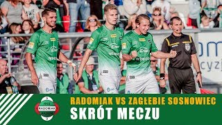 Skrót meczu Radomiak Radom  Zagłębie Sosnowiec 21 RADOMIAKTV [upl. by Leaw]