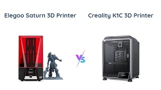 ELEGOO Saturn 3 vs Creality K1C Which 3D Printer is Better 🖨️🔍 [upl. by Zetta284]