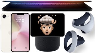 Huge Apple News Recap iPhone SE4 48MP camera notchless OLED MacBook Pro HomePod with screen etc [upl. by Rabbi]