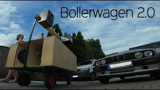 Wir bauen uns einen Bollerwagen 20  random handcartbuilding footage [upl. by Yentruoc]