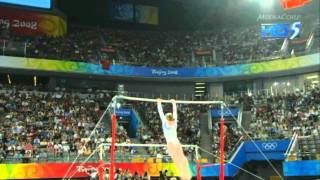 Ksenia Semenova  Uneven Bars  2008 Olympics Team Final [upl. by Yt264]