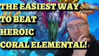 HEROIC Coral Elemental Bounty guide  FathomLord Karathress equipment Hearthstone Mercenaries [upl. by Adina960]