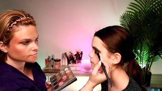 ASMR Real Person Makeup  Unintentional [upl. by Laeria]