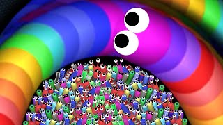 Slitherio AI 417000 Score Epic Slitherio Gameplay [upl. by Blanchette]