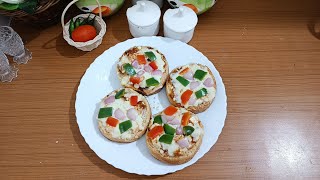 Easy Bun Pizza  Wednesday Kids Lunch Box  Easy amp Quick Recipe [upl. by Heck]