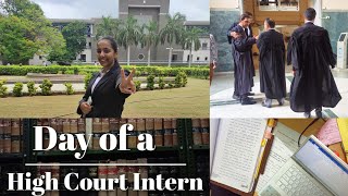 Day in the life of a Legal Intern  High Court Internship Law student  Ananta Vyas [upl. by Arturo]