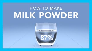 How to make milk powder [upl. by Edorej]