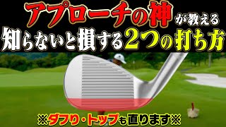 コレを知るとゴルフが確実に上手くなる！？ショット上達に直結する「２種類の打ち方・タイプ」の違いを分かりやすく解説します。【伊澤秀憲】【進藤大典】【進藤がゆく！】【かえで】【アプローチ】 [upl. by Byron993]