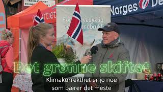 Norgesdemokratenes leder Geir Ugland Jacobsen om klima [upl. by Eleda]