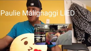 Conor McGregor vs Paulie Malignaggi real footage sparring reaction and thoughts [upl. by Adni]