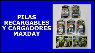 Pilas Recargables y Cargadores [upl. by Aruat]