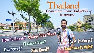 Thailand Tour Budget amp Itinerary  How To Travel Thailand  Thailand Complete Travel Guide Thailand [upl. by Fradin767]