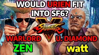 👑STREET FIGHTER 5 ➥ ZEN GUILE ガイル VS watt URIEN 👑 NOSTALGIC BATTLES [upl. by Calvo]