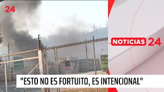 quotEsto no es fortuito es intencionalquot vecino tras incendios en Valparaíso  24 Horas TVN Chile [upl. by Junie183]