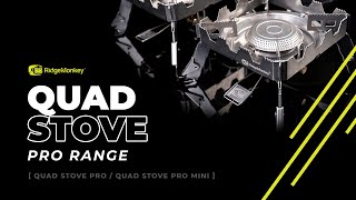 NEW RidgeMonkey Quad Stove Pro range [upl. by Idola]