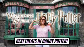 Best Harry Potter World Treats at Universal Studios Hollywood [upl. by Cirted]