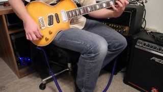 Epiphone Nighthawk Custom Duncan Pearly Gates Gibson Neck Pickup HQ Audio [upl. by Enyehc178]