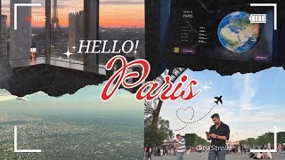 DELHI TO PARIS✈️  1 lakh ka hotel in paris😂🤝💰💵 [upl. by Joyann]