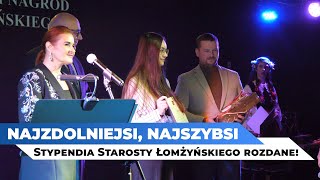 W Łomży rozdano stypendia i nagrody starosty [upl. by Fenner61]