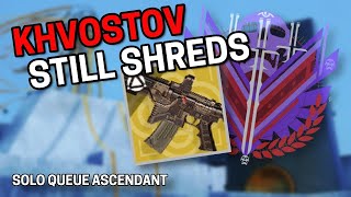 khvostov might be the best AR  Solo Queue Ascendant Destiny 2 [upl. by Norrab]