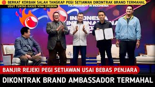 Full Live  Penuh Haru Pegi Setiawan Dikontrak Brand Ambassador Usai Bebas Penjara Kasus Vina [upl. by Nwahc]