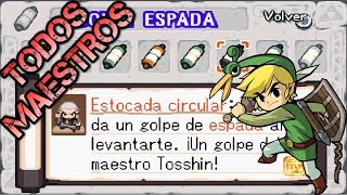 Zelda The Minish Cap Pergaminos Del Tigre [upl. by Valry]