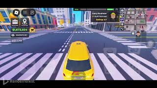 Roblox taxi boss gameplay part 61 [upl. by Rossy]