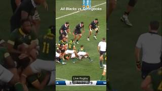 Springboks unbelievable action with All Blacks 🏈🏈 springboks allblacks [upl. by Inol]