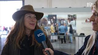 FIERACAVALLI 2024 INTERVISTA A GIULIANA MARPLE 08112024 [upl. by Thorrlow372]