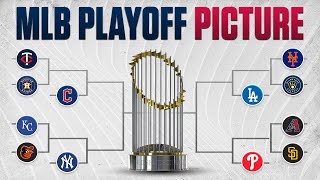 2024 MLB Playoff Picture Tigers Mariners and Braves looking to grab wild card spots [upl. by Nile]