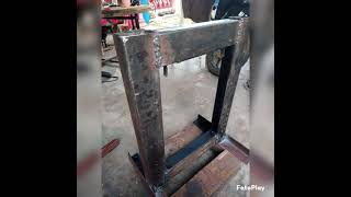 Bearing Press Tool DIY 10 ton [upl. by Alatea440]