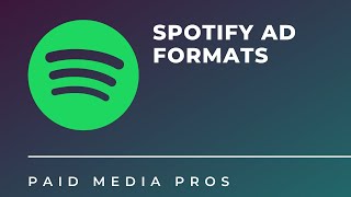 Spotify Ad Formats [upl. by Aicirtan]