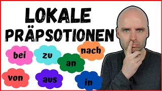 Woher wo wohin Präpositionen Pronomen kommen aus von sein in auf an bei gehen nach zu in an [upl. by Nylyaj]