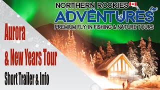 Aurora amp New Years tour in Muncho lake BC [upl. by Naujtna27]