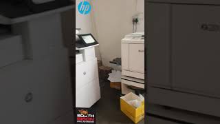 HP E Series Multifunction Copier amp Riso SF5030 Digital Duplicator [upl. by Ridley]