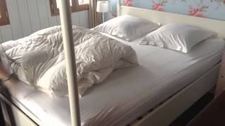 ASMR Making The Bed No Talking  Requested [upl. by Aonian]