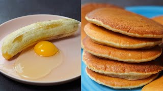 I Combined Egg With Banana amp Make This Delicious Banana Pancake Recipe  Banana Pancake [upl. by Alice]