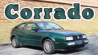 1992 Volkswagen Corrado VR6 Regular Car Reviews [upl. by Lennad602]