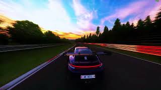 4K drive by in the nurburgring Porsche 911 GT3R [upl. by Beall]