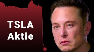 Tesla KATASTROPHALE Zahlen lassen Aktie abstürzen [upl. by Langan]