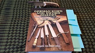 Book review German knife and sword makers [upl. by Ailuig]