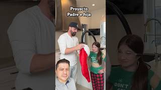 Proyecto padre e hija 🦊 APRENDER A SER PADRES mamá humor hijos papá paternidad comedia [upl. by Cassi]