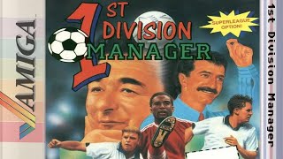 1st Division Manager  Amiga Longplay [upl. by Norehs945]