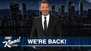 Jimmy Kimmel Makes Triumphant Return After Five Long Months [upl. by Baird]