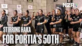 Powerful Haka tribute for Portia WoodmanWickliffe [upl. by Saval]