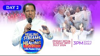 HEALING STREAMS LIVE HEALING SERVICES WITH PASTOR CHRIS  DAY 2  JULY 27 2024 [upl. by Pren]