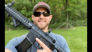 FULL AUTO BB GUN  This quotToyquot Will Make You Smile  Crosman DPMS SBR [upl. by Nahtannhoj]