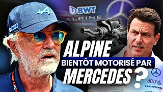 ALPINE bientôt MOTORISÉ par MERCEDES [upl. by Munson801]